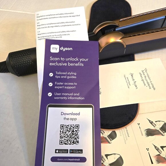 Dyson Airstrait™ straightener (Prussian Blue/Copper) - Picture 7 of 14